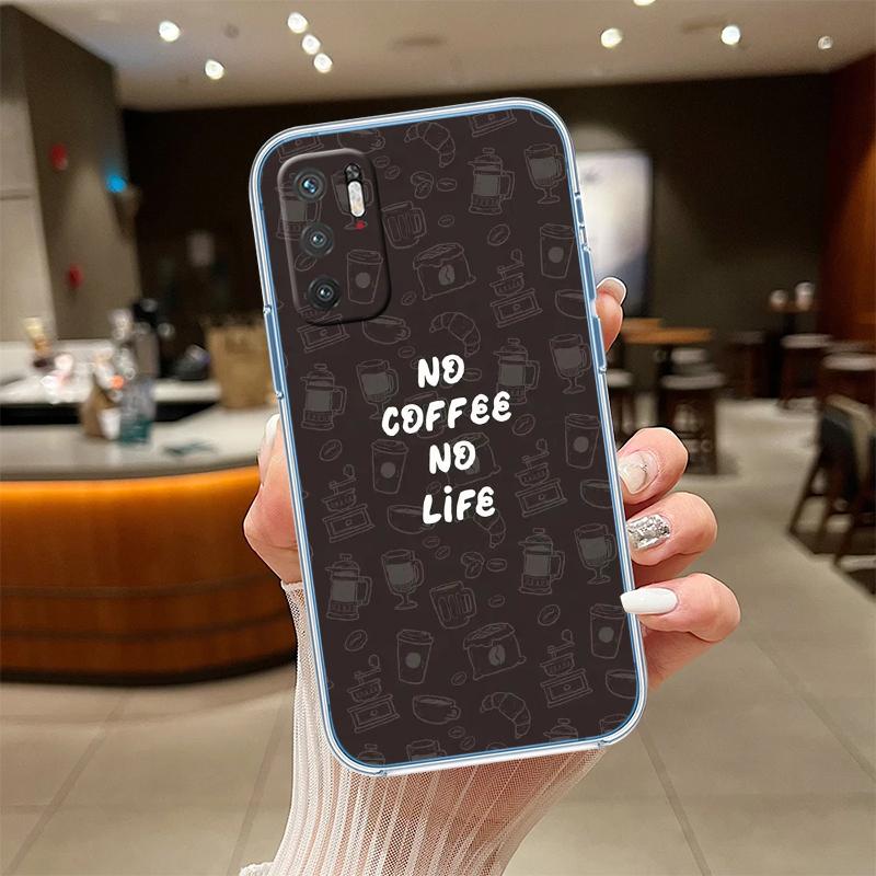 NH16 Coffee Time Transparent Phone Case for Motorola Moto G40 G04 G05 One Ace Action Fusion + Plus Hyper Macro Vision Zoom