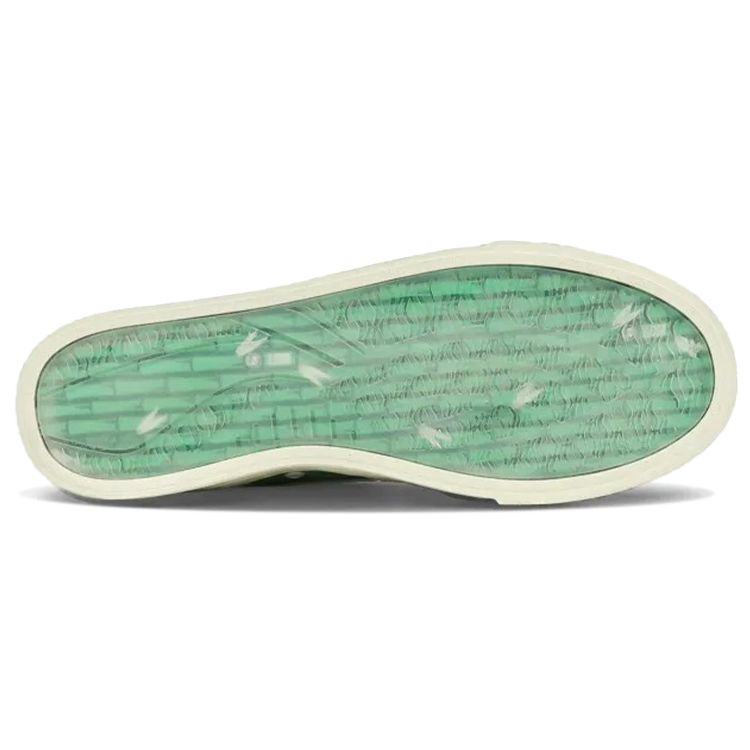 Li Ning 180 Wave Retro Casual High-Top Sneakers Men Sneakers White Green AECS031-2