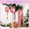 Charming Red And White Candy Hanging Ornaments For Festive Holiday Decorations