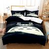 My Neighbor Totoro Cartoon 3d Bedding Set Anime Twin Full Queen King Comforter Cover Set with Pillowcase 2/3pcs Duvet Cover Sets