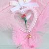 DIY Rose Car Pendant Ornament - Handmade Birthday Gift for Couples or Girlfriends