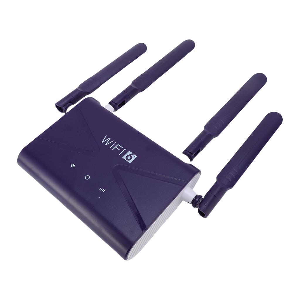 WiFi6 Wireless Router 300Mbps 4G CPE LTE Router with SIM Card Slot 4 Antennae for Phone Laptop PC