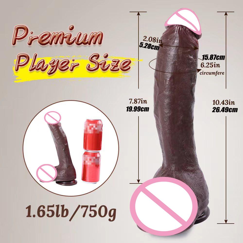 Super Long Skin Dildo Penis Silicone Realistic Sex Toys For Women Masturbator Oversized Penetration Anal Plug Strapon Cock Adult