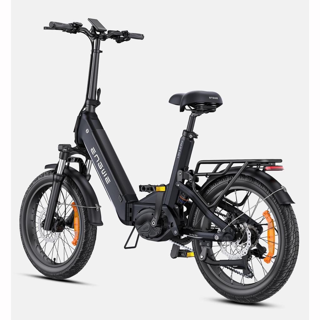 ENGWE L20 3.0 Pro Folding High-End Electric Bicycle 250W Motor 48V15Ah Battery 20 Inch All-Terrain Fat Tires With IPX4 Waterproof E-Mountain Bike