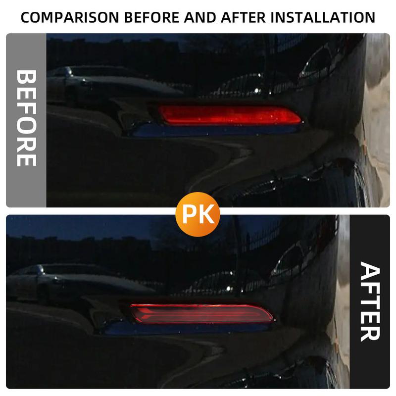 Car Rear Bumper Light for Toyota Camry 2006-2014 RAV4 - Verso 2011-2015 Vellfire 2005-2014 Avalon 2013-2016 2Pcs ACC.