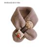Infant Fleece Neck Warmer Children Plush Scarf Cotton Scarf for Winter Outdoor Activity Suitable for Kids 3 to 10 Year