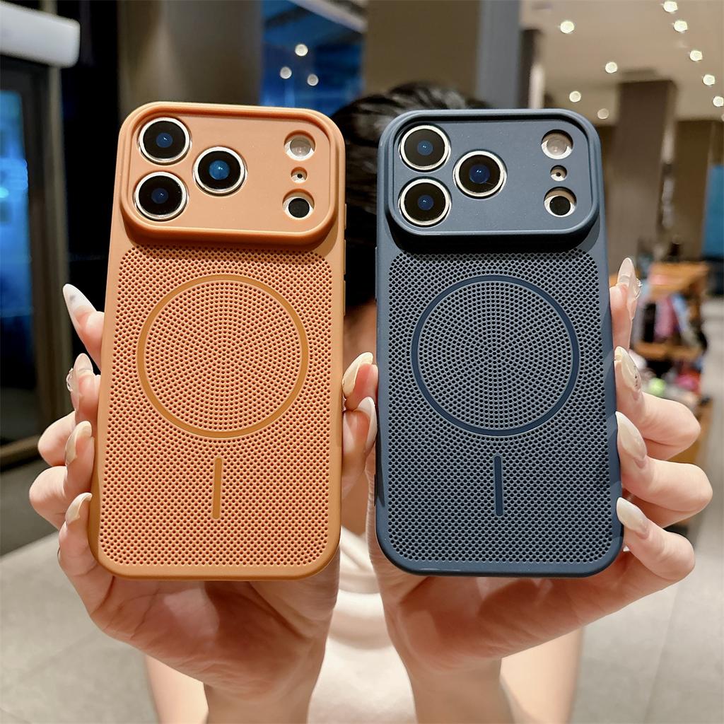 Cololing Mesh TPU Case for iPhone 17 16 15 14 13 12 Pro Max Plus Cover Soft Silicone Full Camera Protector Shockproof Shell