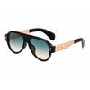 New European and American toad sunglasses men's personalized metal glasses legs trendy outdoor sunglasses men