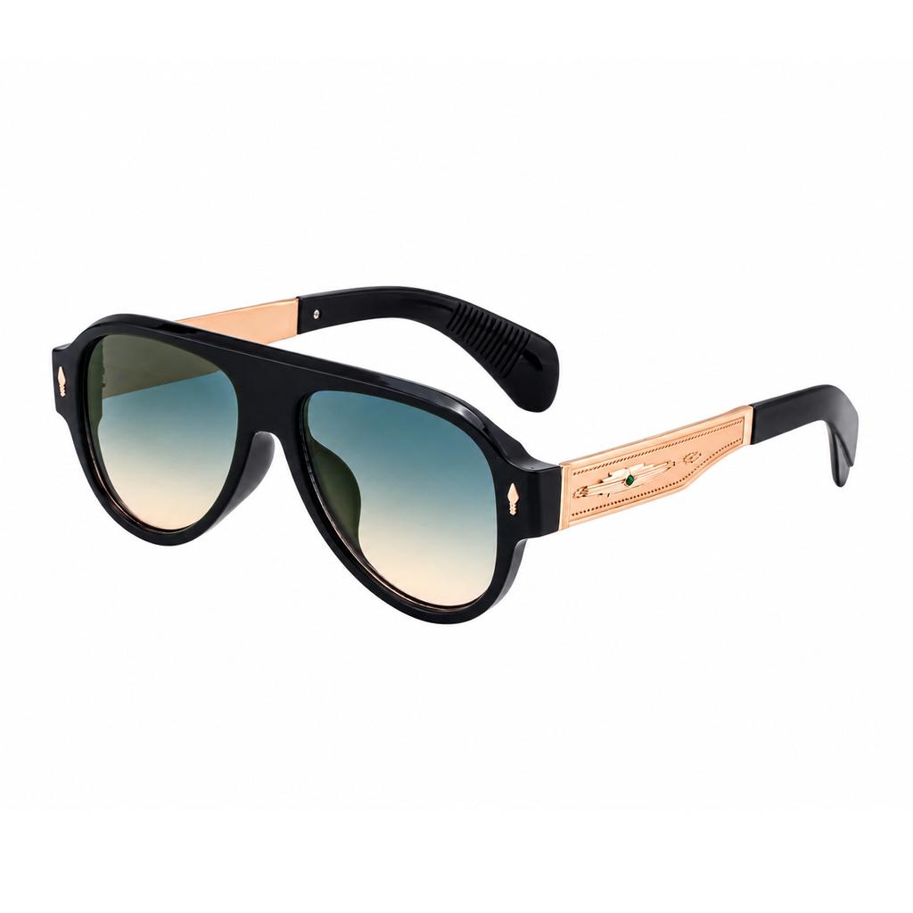 New European and American toad sunglasses men's personalized metal glasses legs trendy outdoor sunglasses men