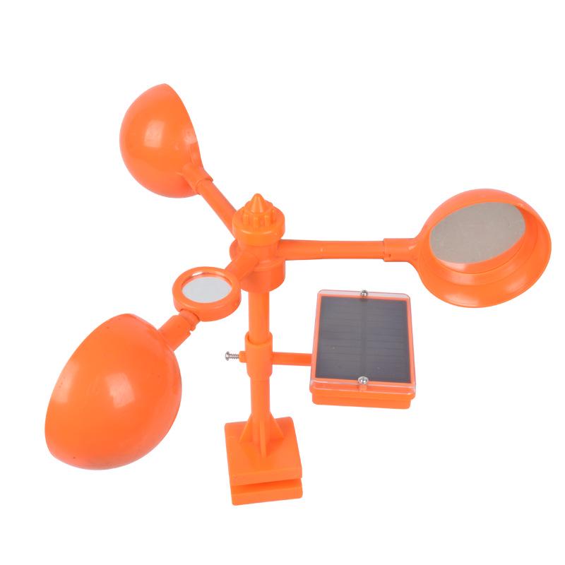 Solar-Powered Reflective Bird Repeller for Orchards and Farmlands