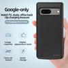 For Google Pixel 8 Pro 7 6 Pro Wireless Battery Charger Case Power Case Battery Pack Power Bank 10000mAh Wireless Charging Cover