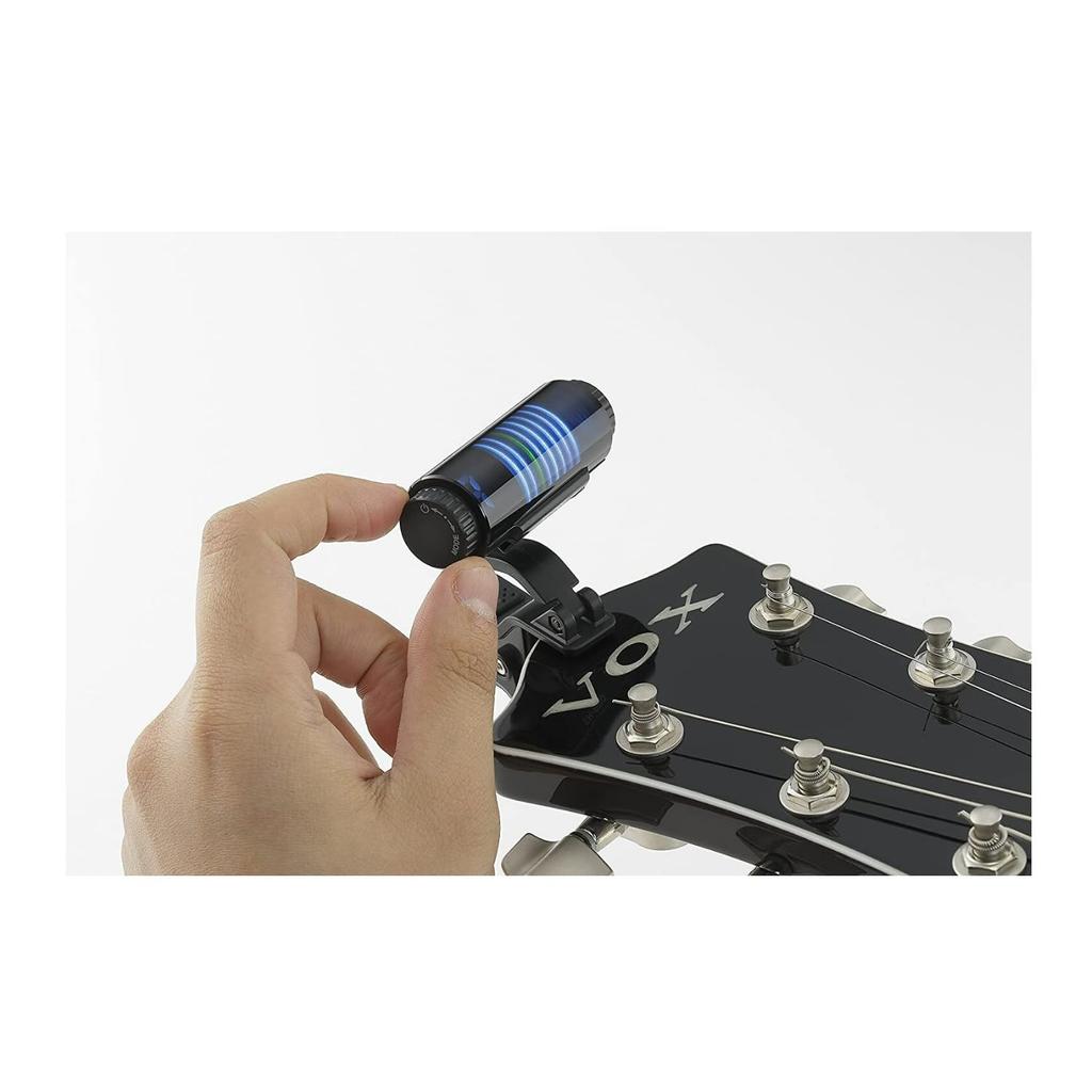 KORG Ladička Clip Tuner Sledgehammer Pro, 3D vizuální displej, cent, vysoce přesné ladění stroboskopu, lehká kompaktní kytara/baskytara SH-PRO ±0,1