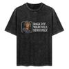 Back Off Warchild Seriously Tshirt Lightweight Sport Basic Tshirt