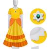 Costume da Cosplay di Principessa Peach per Halloween - Super Mario Bros