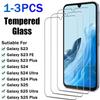 1-3PCS Screen Protector Glass For Samsung Galaxy S25 S24 S23 FE S24Plus S25Plus S24 Ultra Tempered Glass Screen Protective Film