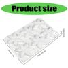 6 Cavities Flower Food Grade Silicone Puddings Chocolate Mousse Mould Cake Decorating Tool Kitchen Baking Supplies