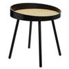 Lot de 2 tables à café "Arty", cannage rotin Atmosphera