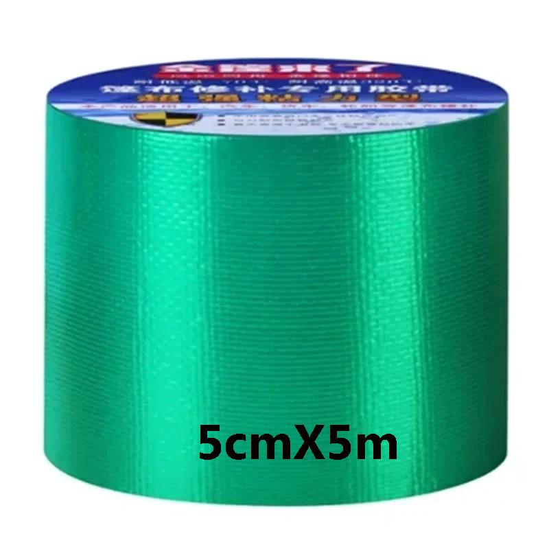 Waterproof PE/PVC Tarpaulin Repair Tape Rainproof Cloth Adhesive Tape Outdoor Awning Tape Gummed Tape Film Parts
