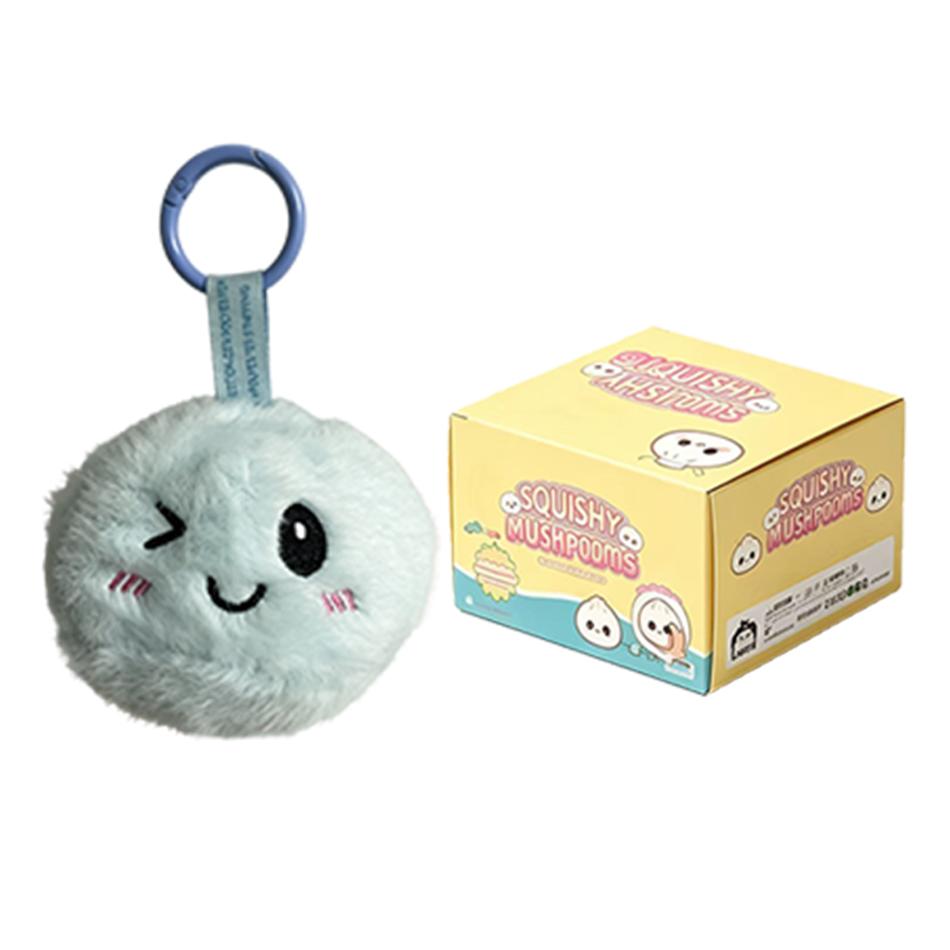 IN Gifts Toy Dumpling Plush Trendy New Style Bag Hanging Cute Simulation Dumpling Plush Keychain Backpack Pendant Cartoon Toy