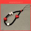 Pvc Beaded Phone Lanyard With Heart And Dog Pendant For Men And Women