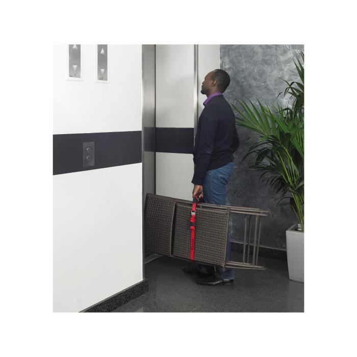 Sangle de transport - Master Lock - MLK3123E - 2,5 m - 25 mm - Charge jusqu'à 40 kg