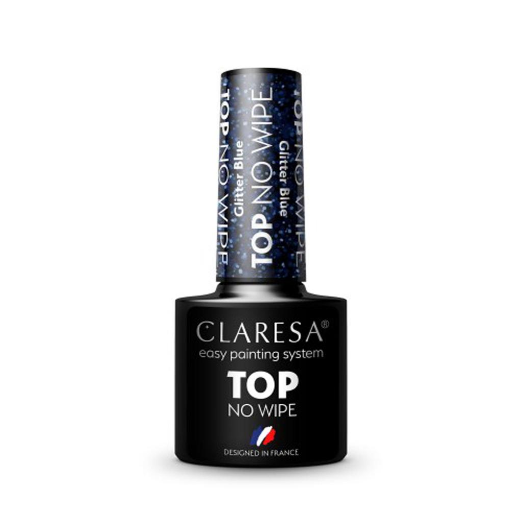 Claresa Top No Wipe 5G Glitter Blue