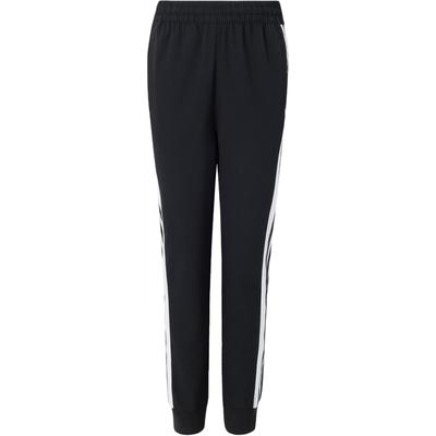Logo Print Elastic Waist Tapered Joggers Women Bottoms Black HY2883