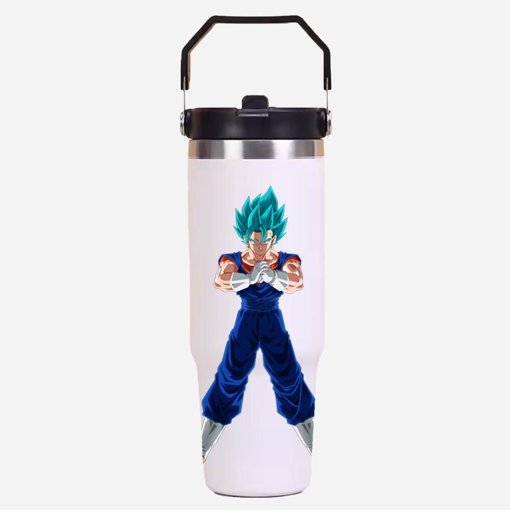 

30Oz Anime Printed Stainless Steel Vacuum Cup Hot Cold 6-12 Hours Retention Eco Friendly Bpa Largeautomotive Holder Flask Gift