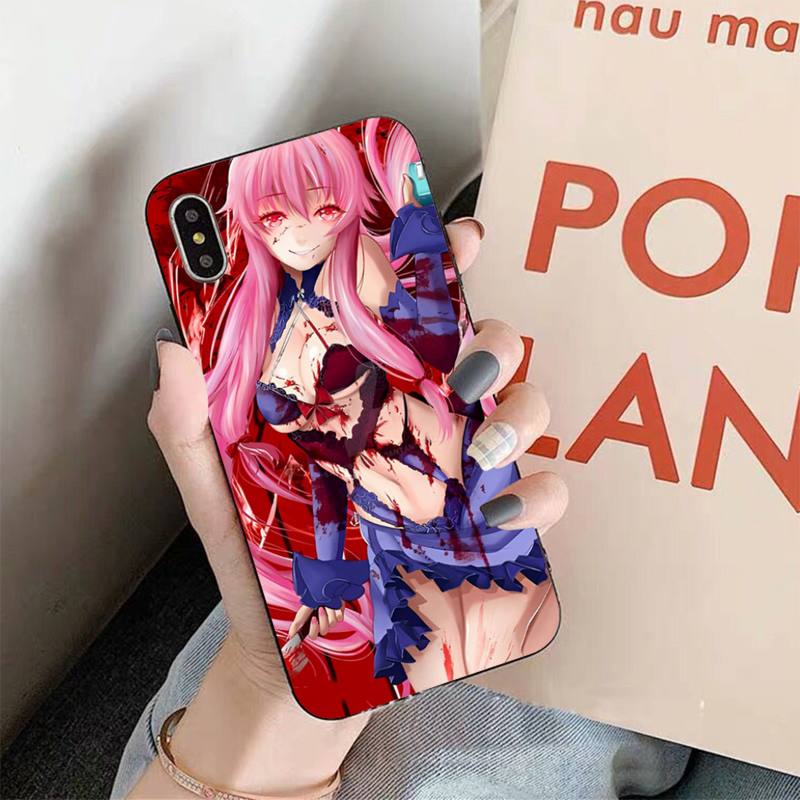 Mirai Nikki Future Diary Phone Case Silicone Soft for Iphone 14 13 12 11 Pro Mini XS MAX 8 7 6 Plus X XS XR Cover