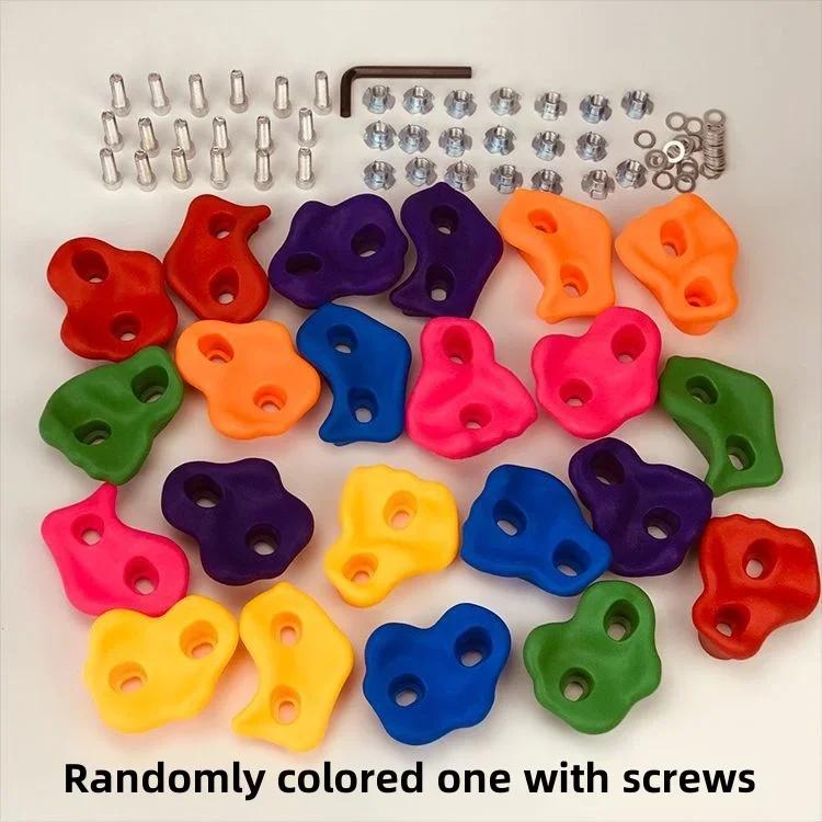 Plastic Climbing Stones Accessories Indoor Outdoor Climbing Sports Rock Climbing Wall Fitness Equipment Climbing Accessories