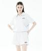 LARTIGENT Lls Terry Half Open Top(White)