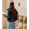 Winter Short Puffer Jacket Women Korean Style Slim Fit Cotton Coat Warm Down Alternative Outwear