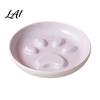 Slow Eating Pet Dish Ceramic Feeder Bowl Feeding Dog Prevents Non Tip Bowl Choking And Vomiting Food for Cats Dogs