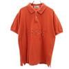 BASIC by KRIZIA Short Sleeve Polo Shirt M Orange Series Men's Used