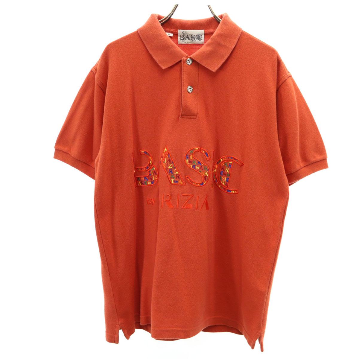 

BASIC by KRIZIA Short sleeve Polo shirt M Orange series Men s Used
