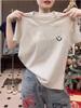 Summer 2026 Women's Korean Style Yellow Cotton Short-Sleeve T-Shirt - Fashionable, Versatile, Age-Reducing Base Layer