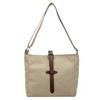 Vintage Canvas Crossbody Bag Tooling Style Shoulder Bag Women Commuter Tote Bag