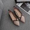 Fashion Women's Flat Shoes Evening Pink Pointed Toe Slip-on Ladies Footwear Popular Luxury Brand Elegant and Fashionable Spring Young A