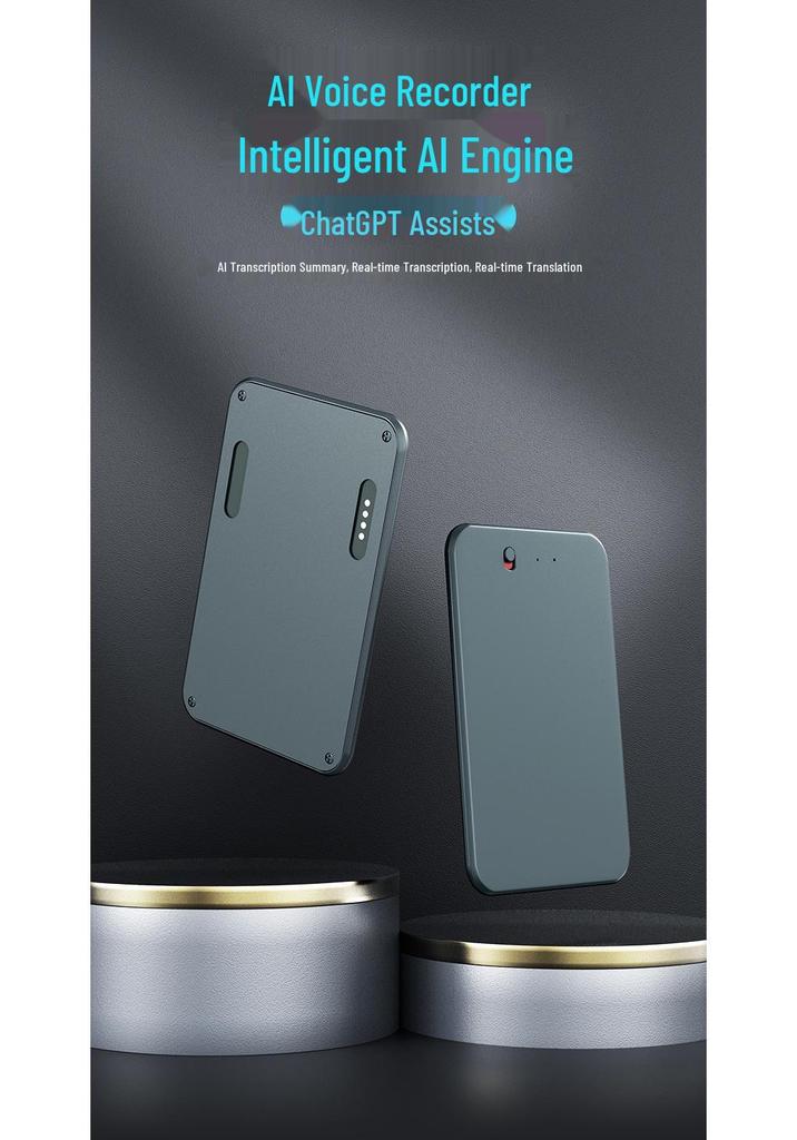 A3 ChatGPT Smart AI Voice Recorder & Translator