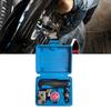 Car Brake Line Flaring Device 3/16in 4.75mm Manual Tubing Flaring Tool Double Flare Tool Kit with Box Brake Lines Tool