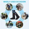 Copriscarpe Unisex Impermeabili e Antipioggia - Cinghie Elastiche Regolabili, Materiale Antiscivolo, Mantengono i Piedi Asciutti in Condizioni di Bagnato, Calzature Resistenti alle Intemperie
