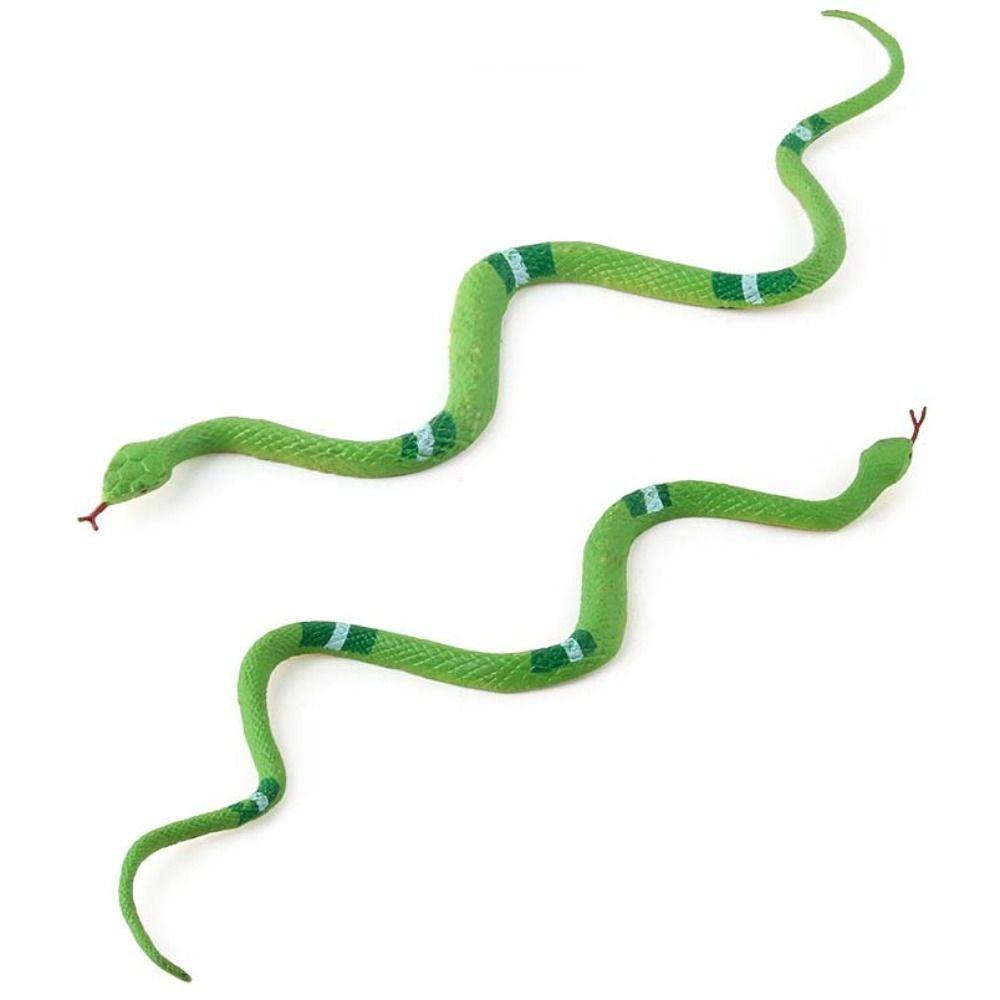 Wild Animal Simulation Snake Model Artificial Figurines Snake Action Figure  Tricky Toys