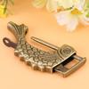 Antique Fish Shaped Bronze Metal Lock Old Chinese Padlock For Drawer Jewelry Box