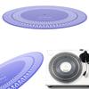 Turntable Strobe Disc 11.81 In X 3mm LP Stroboscope Mat Double Sided 33/45/78 RPM for Record Players Tests Rotational Speed