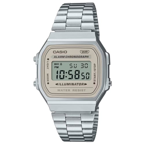 

Casio Watch A168WA-8AYDF A168WA-8A Women s Silver