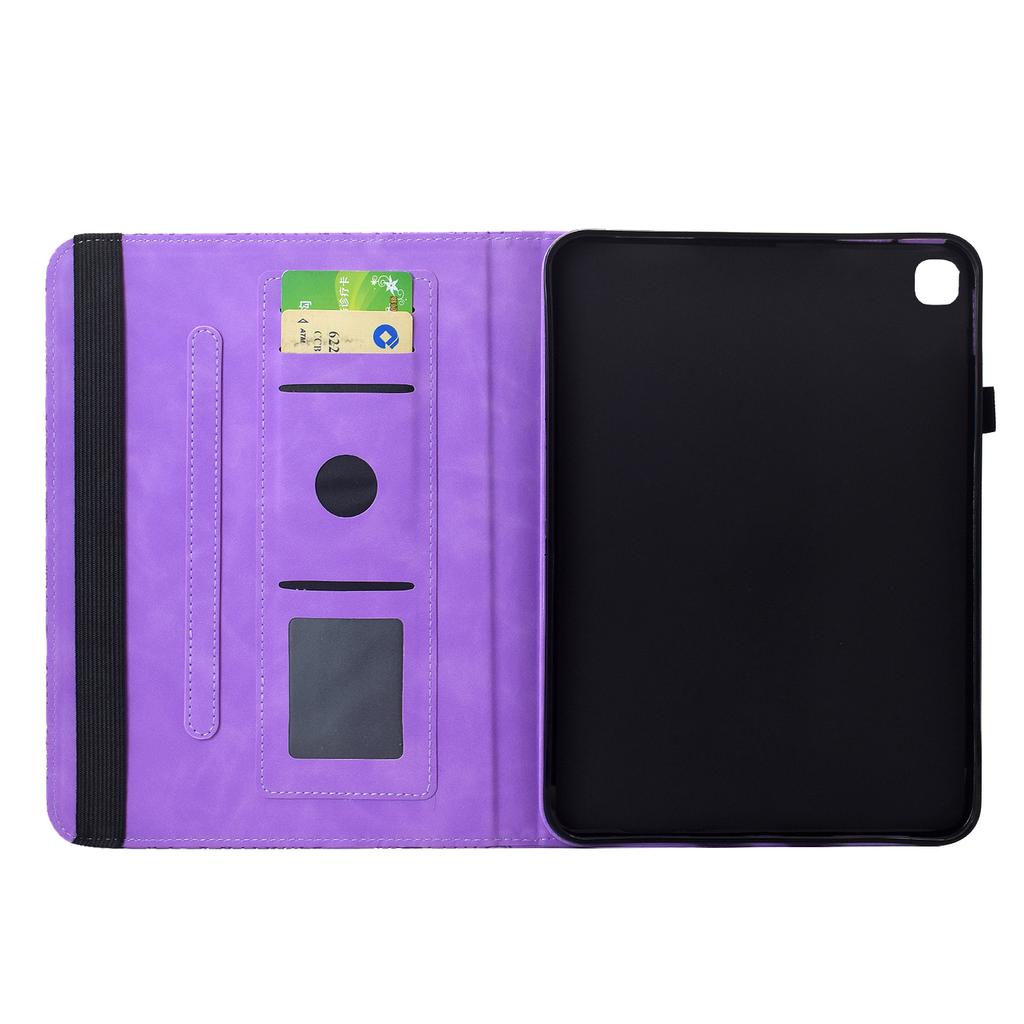 Leather Case for iPad 10.2 (2020)/(2019)/iPad Air 10.5 inch (2019)/Pro 10.5-inch (2017) Card Slots Rotary Stand Mandala Flower Tablet Cover