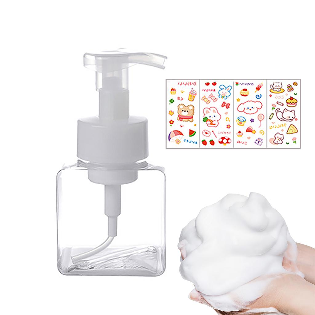 Schaumseifenspender Leere Pumpflaschen Badezimmer Händedesinfektionsmittel Shampoo Duschgel Lotion Nachfüllbarer Behälter Schaumbildung