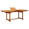 Day and Night - Day and Night Solid Acacia Wood Garden Dining Table (150-200)x100x75cm