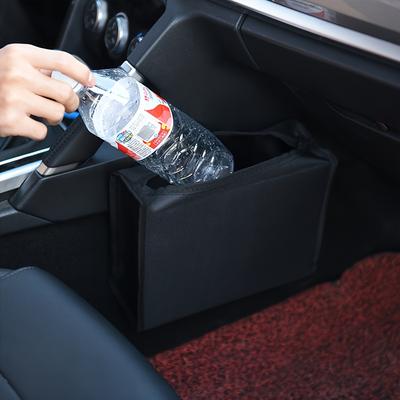 Black Car-mounted Garbage Bin, Multi-functional Car-mounted Storage Bag, Car Storage Box, Car Storage Container
