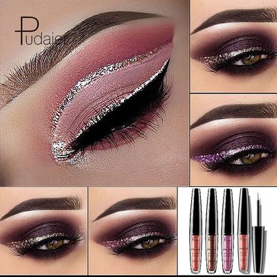 Heavy Metal Pearlescent Liquid Eyeliner Pudaier